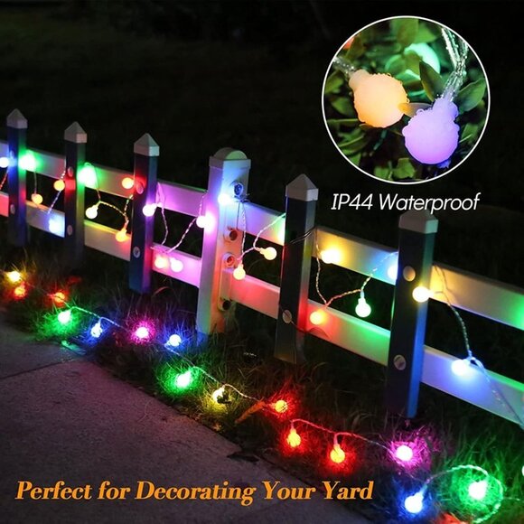 Other - NEW Battery Operated Christmas Lights 18ft 50 LED Battery Powered String Lights